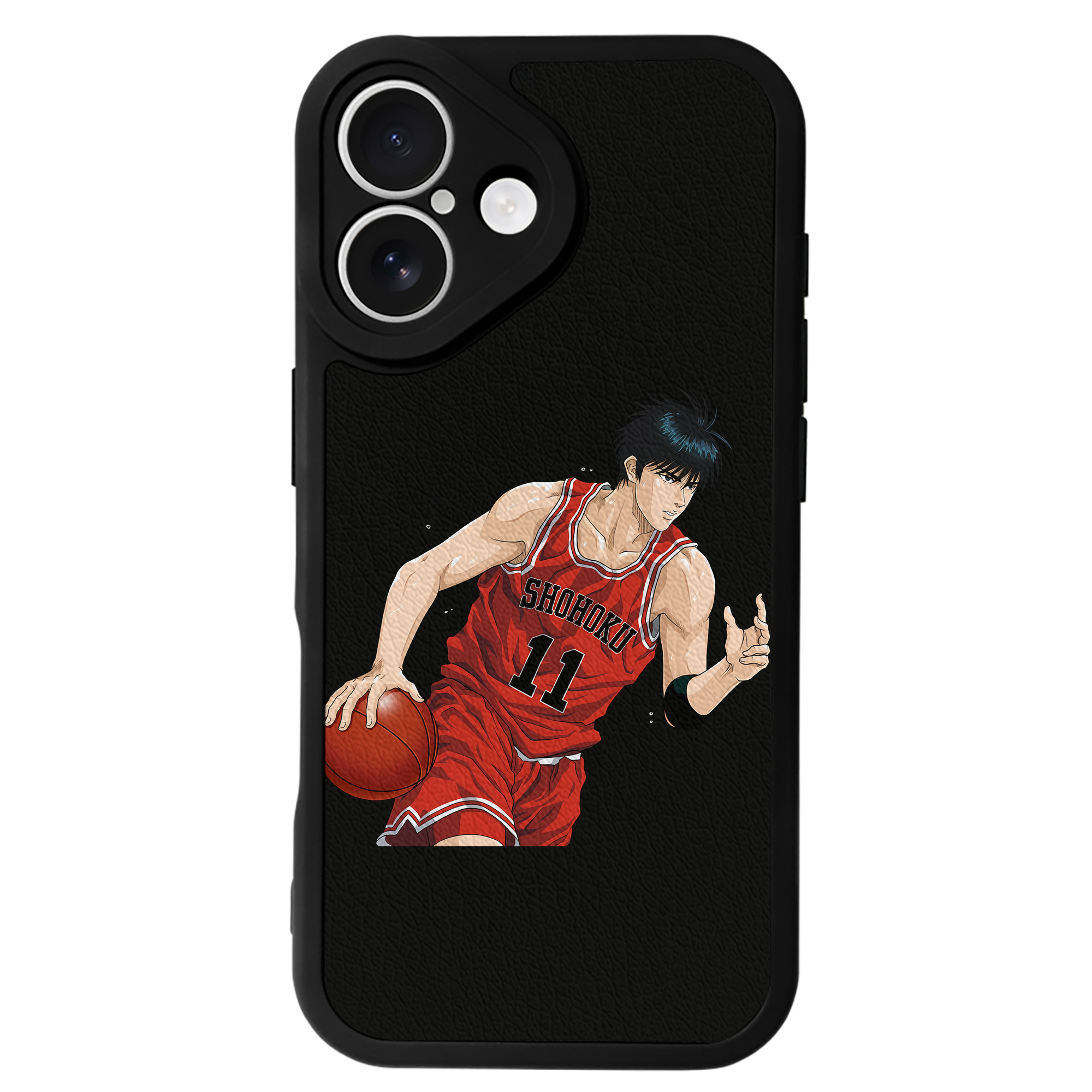 （画像用） SLAM DUNK／スラムダンク 【iPhone 16シリーズ対応】シリコンスマホケース（レザー調） 材質：シリコン